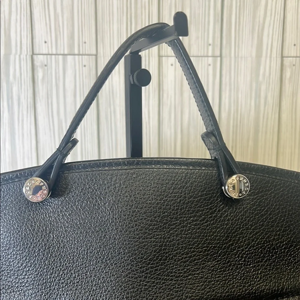 Furla Black Leather Satchel